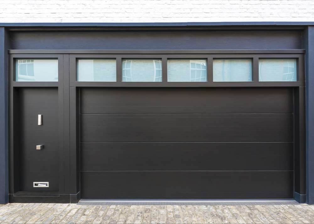 Closeup of Garage door Closeup of Garage door